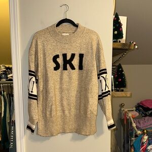 Lou & Grey by Loft size XL ski theme sweater